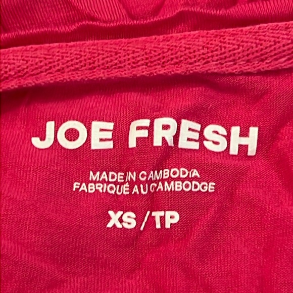 Joe Fresh Soft Essential Slub Tee Pink - Picture 5 of 7